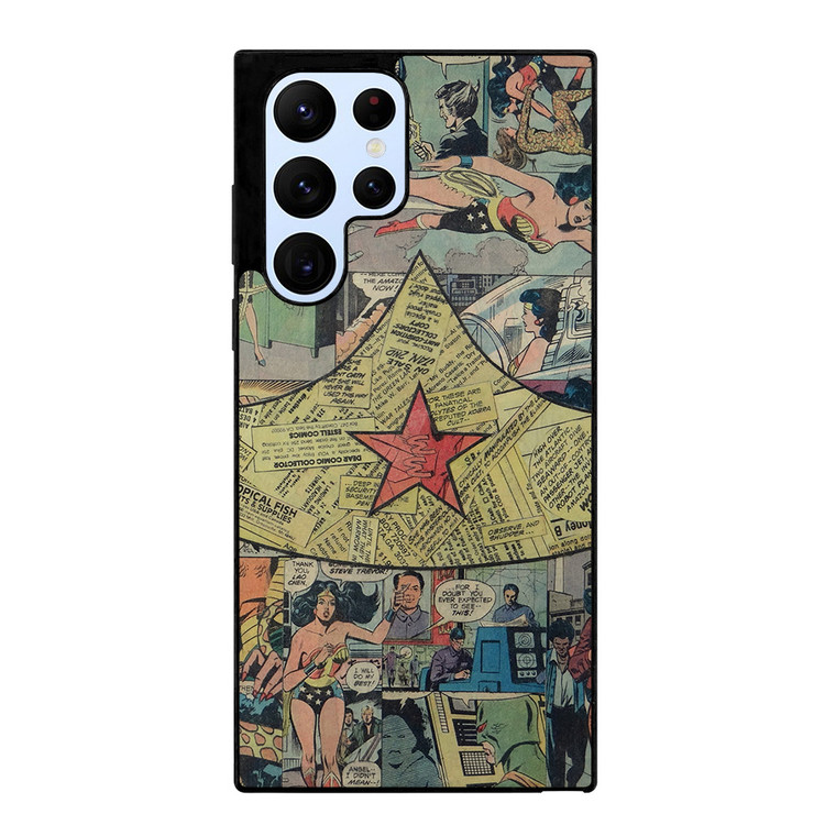 WONDER WOMAN COLLAGE Samsung Galaxy S22 Ultra Case Cover