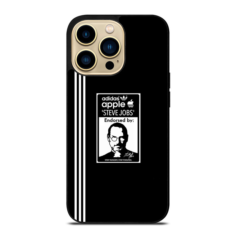 ADIDAS APPLE STEVE JOBS iPhone 14 Pro Max Case Cover