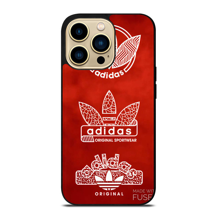 ADIDAS LOGO MADE WITH FUSED iPhone 14 Pro Max Case Cover