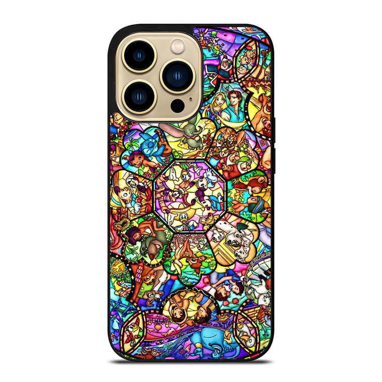 ALL DISNEY CHARACTER GLASS iPhone 14 Pro Max Case Cover