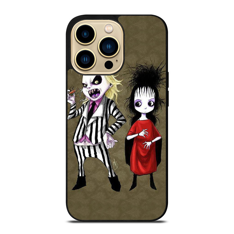 BEETLEJUICE TIM BURTON CARTOON iPhone 14 Pro Max Case Cover