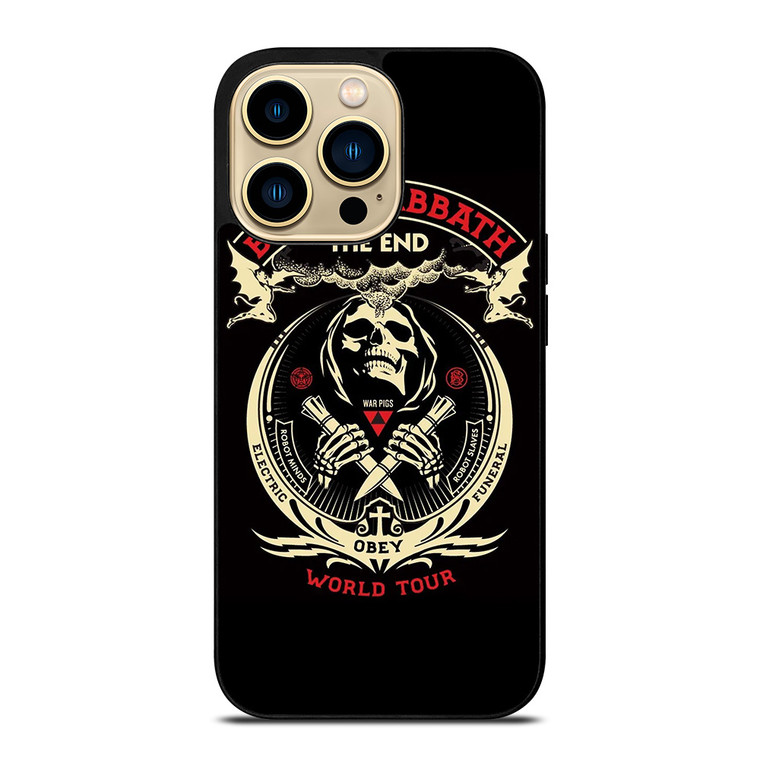 BLACK SABBATH THE END OBEY iPhone 14 Pro Max Case Cover