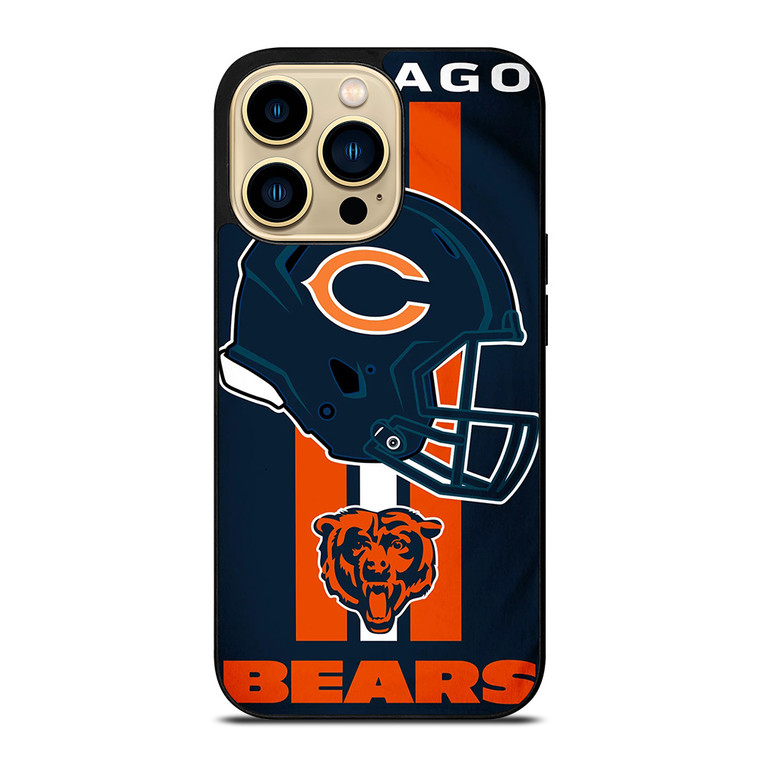 CHICAGO BEARS FLAG LOGO iPhone 14 Pro Max Case Cover