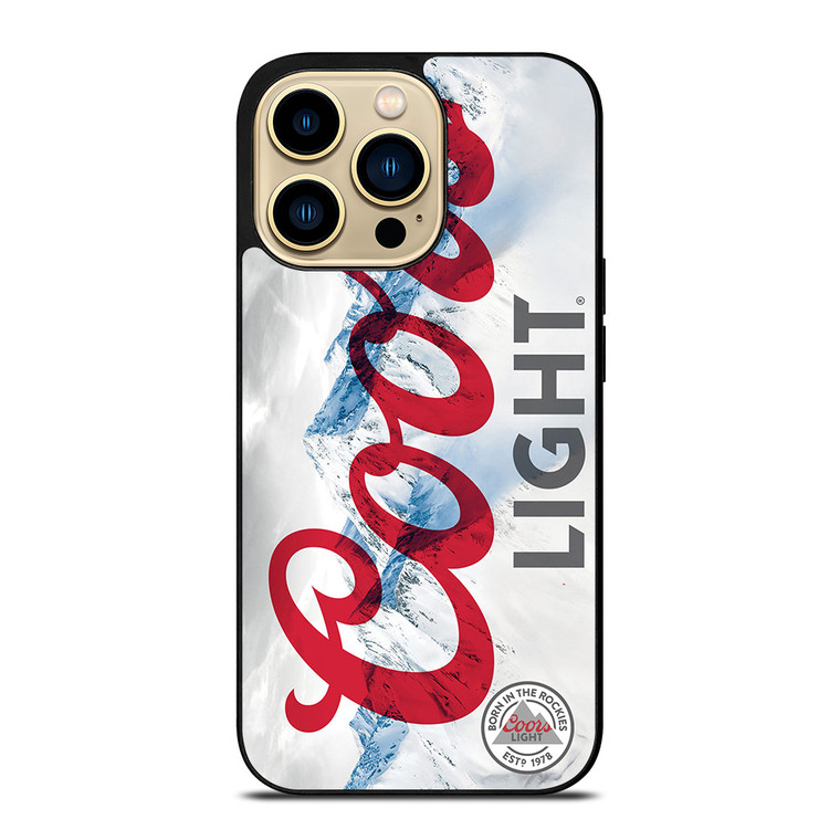 COORS LIGHT BEER 2 iPhone 14 Pro Max Case Cover