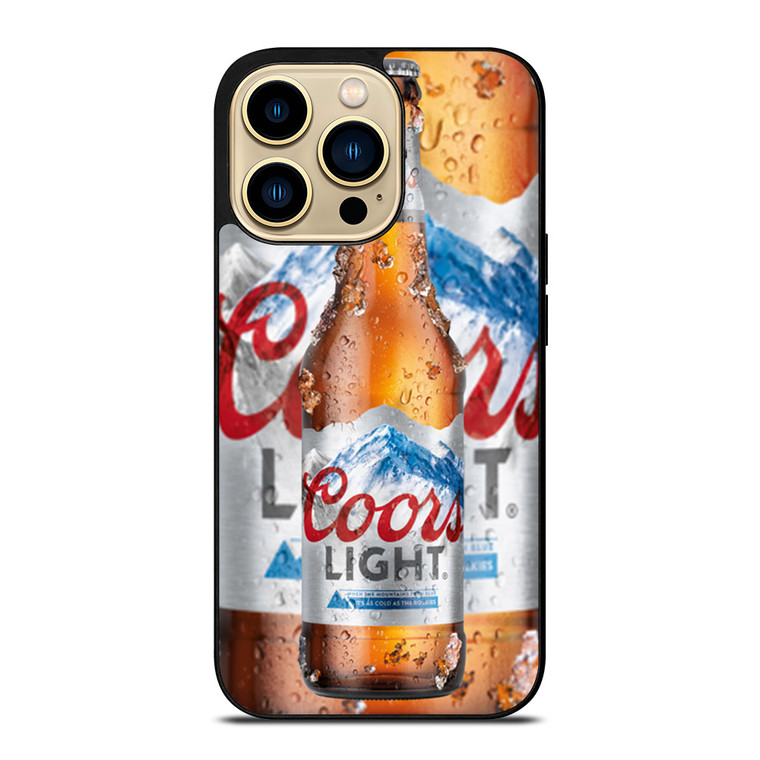 COORS LIGHT BEER BOTTLE iPhone 14 Pro Max Case Cover