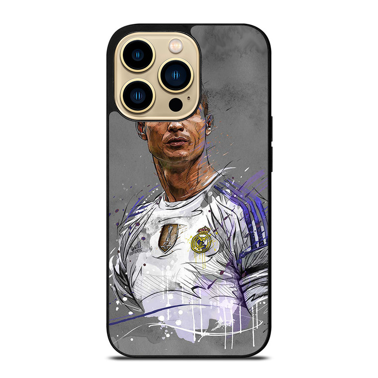 CRISTIANO RONALDO CR7 ART iPhone 14 Pro Max Case Cover