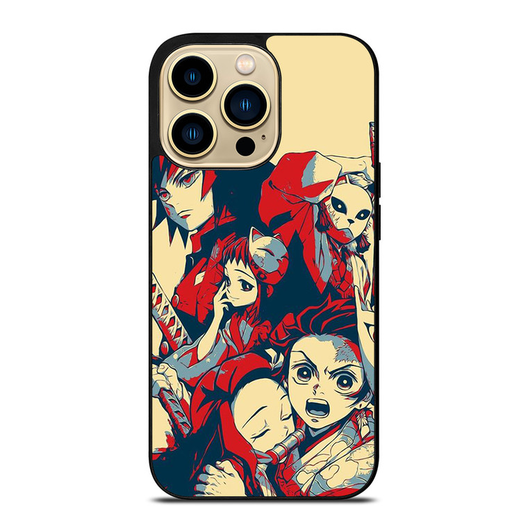 DEMON SLAYER ANIME CHARACTER iPhone 14 Pro Max Case Cover