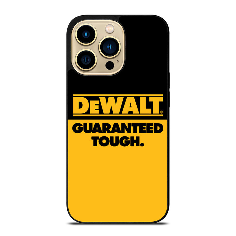 DEWALT GUARANTEED TOUGH LOGO iPhone 14 Pro Max Case Cover