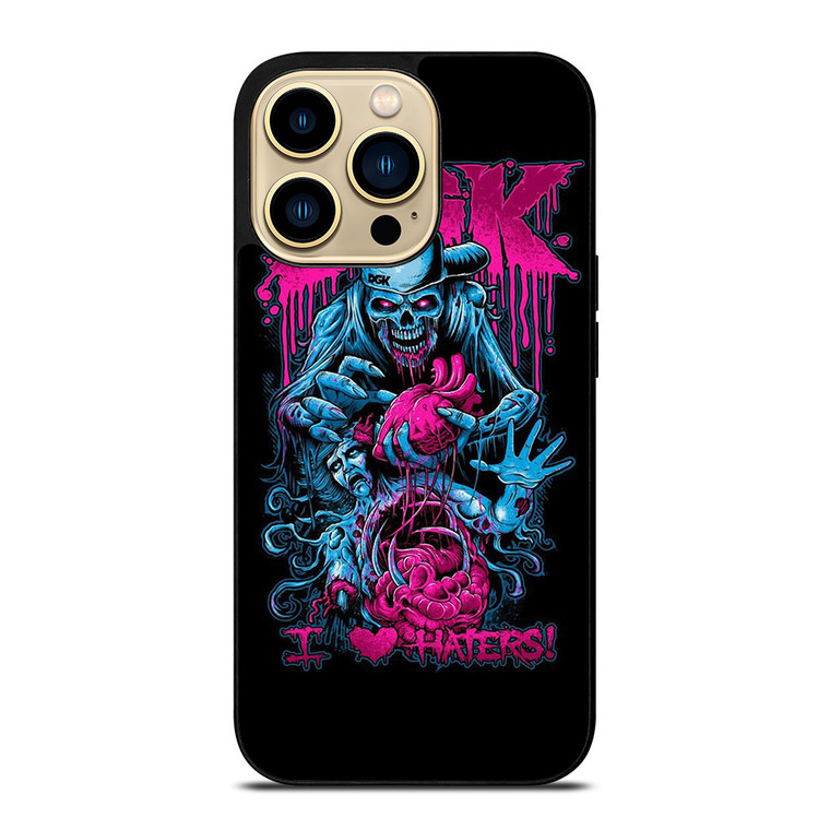 DGK I LOVE HATERS iPhone 14 Pro Max Case Cover
