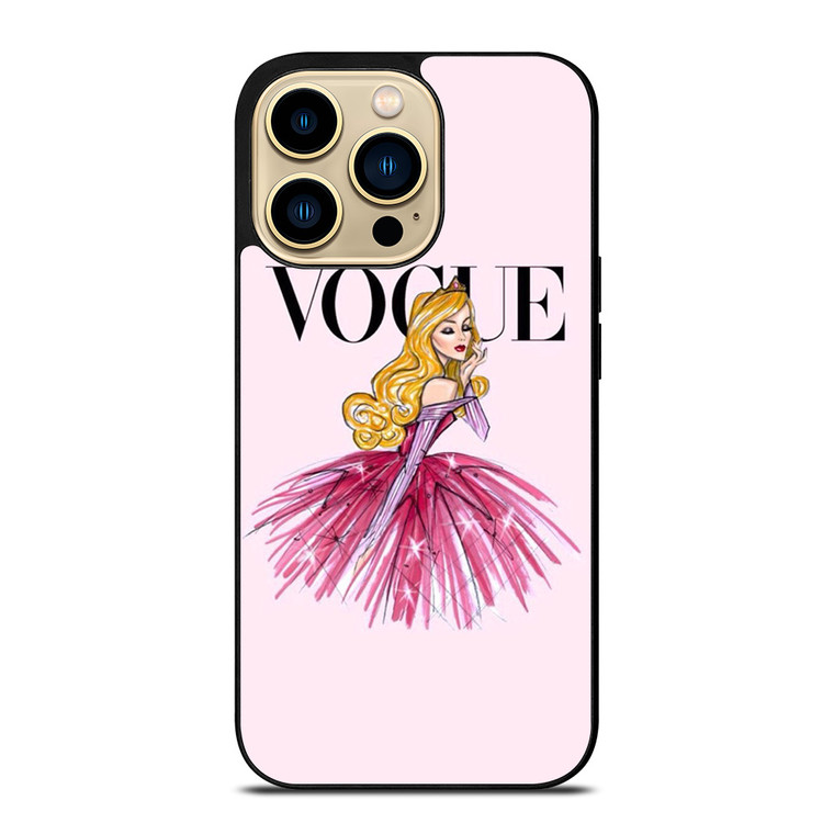 DISNEY PRINCESS AURORA VOGUE iPhone 14 Pro Max Case Cover