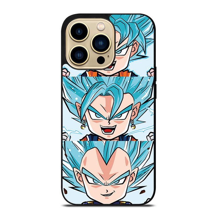 GOKU AND VEGETA CUTE DRAGON BALL iPhone 14 Pro Max Case Cover