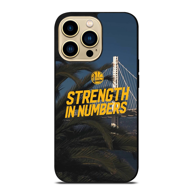 GOLDEN STATE WARRIORS STRENGTH IN NUMBERS iPhone 14 Pro Max Case Cover