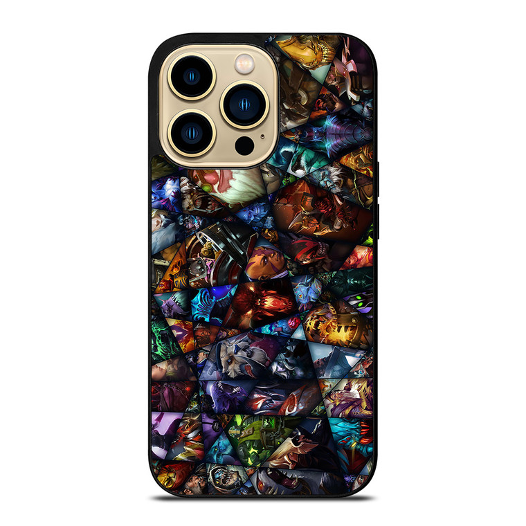 HEROES DOTA 2 iPhone 14 Pro Max Case Cover