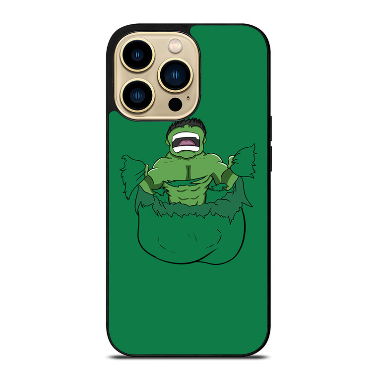 HULK POCKET MARVEL AVENGERS iPhone 14 Pro Max Case Cover