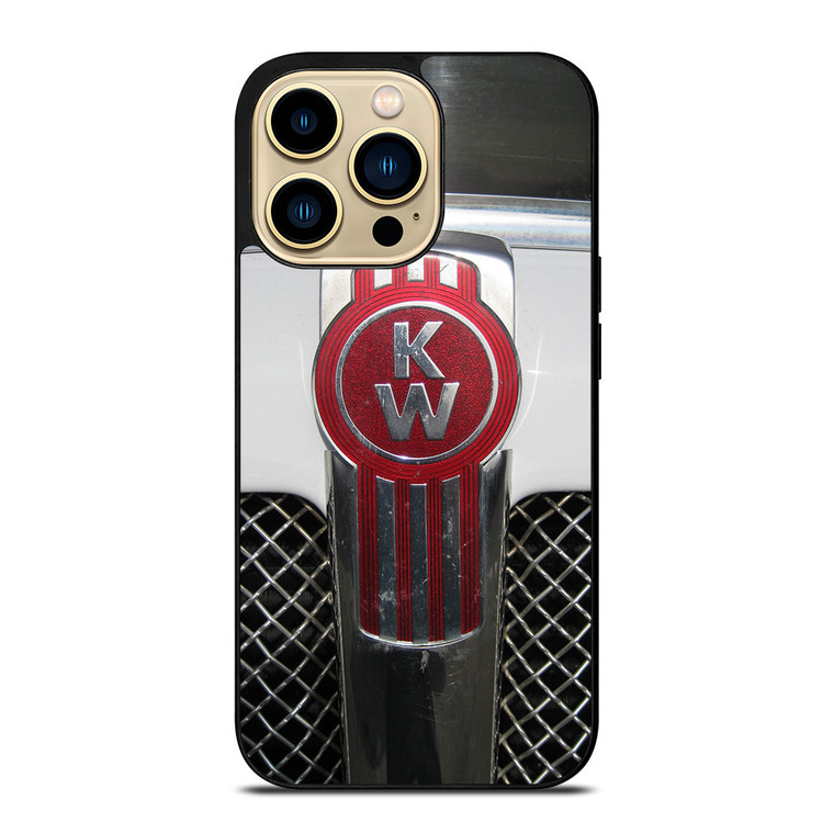 KENWORTH TRUCK LOGO GRAY iPhone 14 Pro Max Case Cover