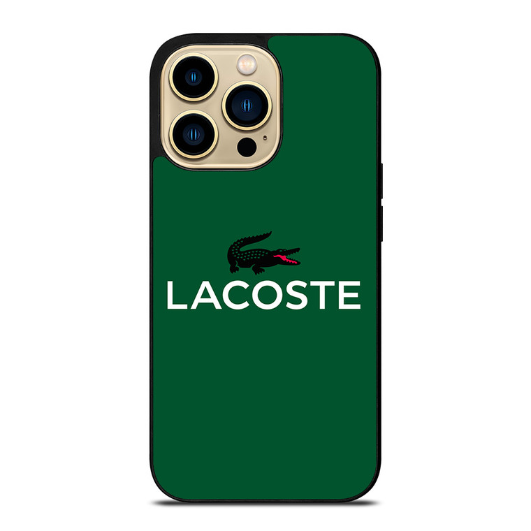 LACOSTE Logo iPhone 14 Pro Max Case Cover