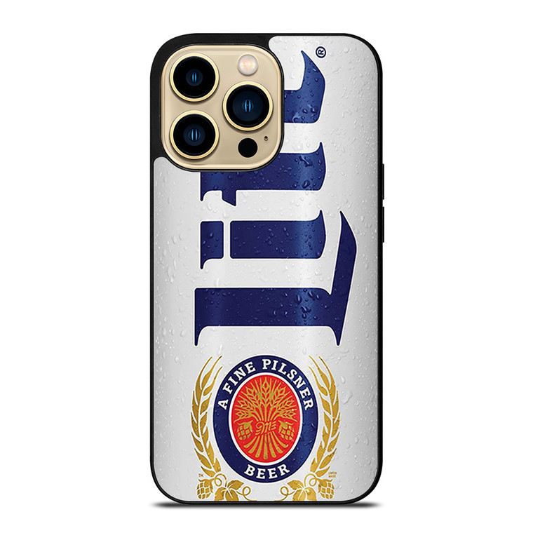 MILLER LITE BEER FINE PILSNER iPhone 14 Pro Max Case Cover