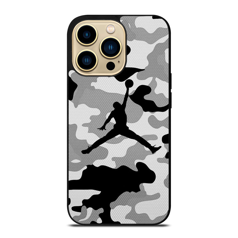 NIKE AIR JORDAN LOGO CAMO iPhone 14 Pro Max Case Cover