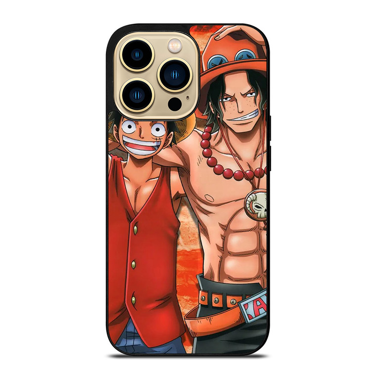 ONE PIECE ACE AND LUFFY iPhone 14 Pro Max Case Cover