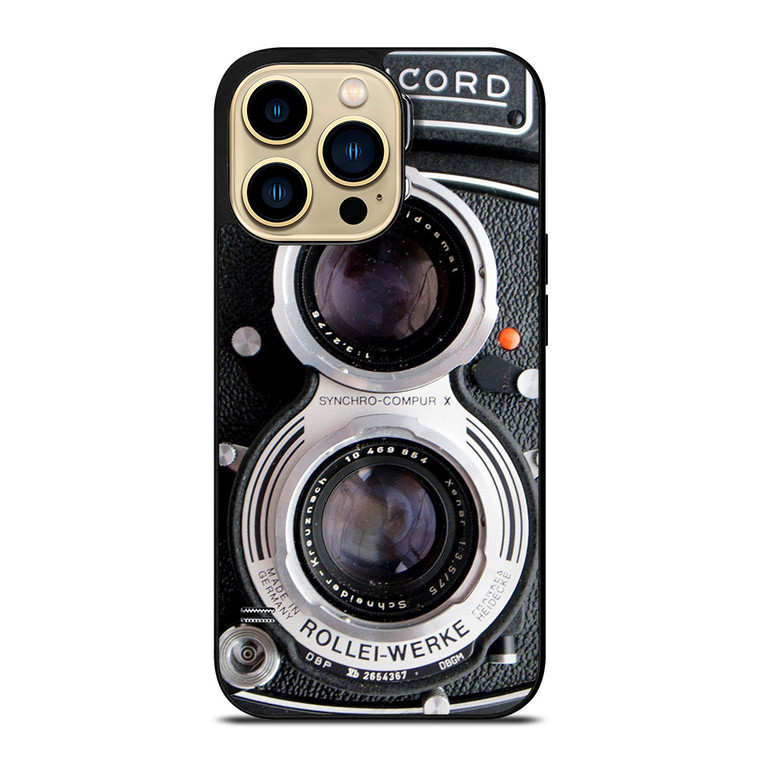 ROLLEIFLEX VINTAGE RECORDER iPhone 14 Pro Max Case Cover