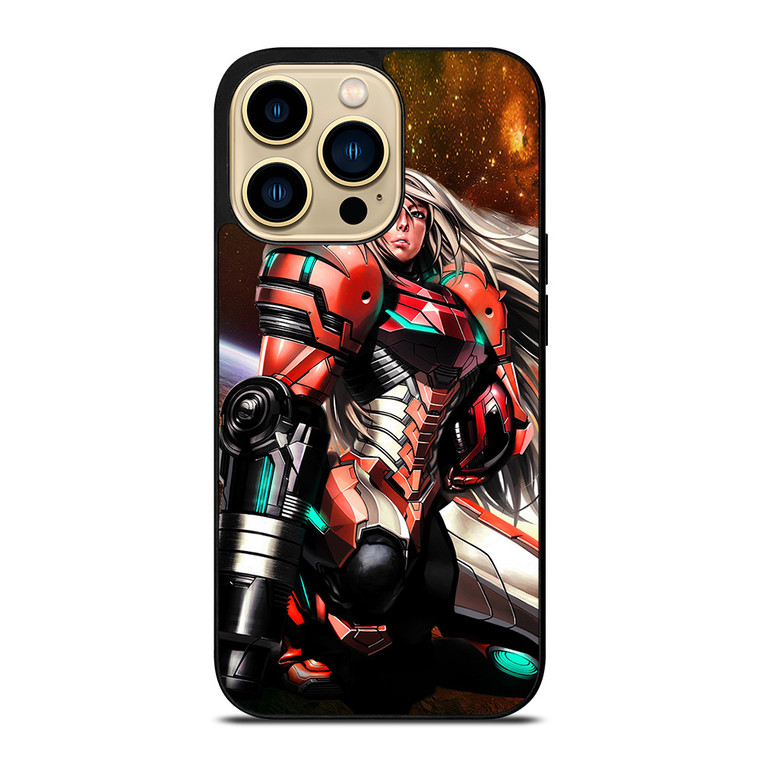 SAMUS ARAN METROID-Recovered iPhone 14 Pro Max Case Cover