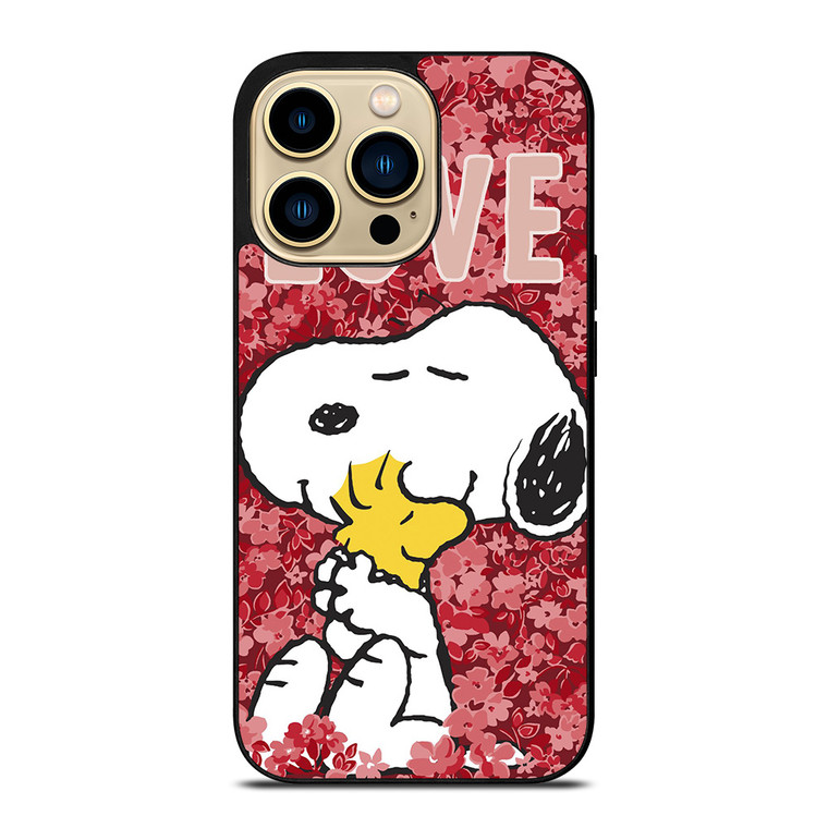 SNOOPY THE PEANUTS LOVE iPhone 14 Pro Max Case Cover