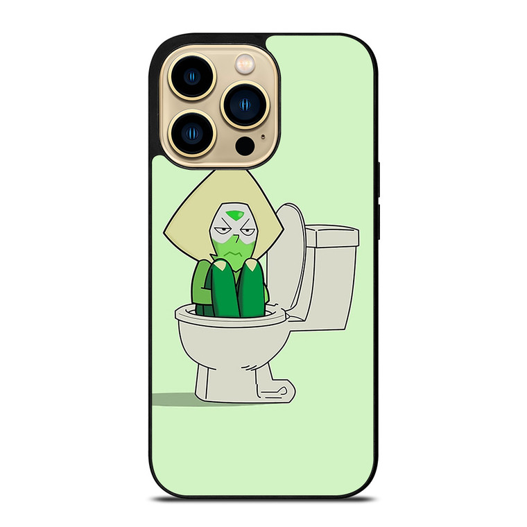 STEVEN UNIVERSE PERIDOT IN TOILET iPhone 14 Pro Max Case Cover