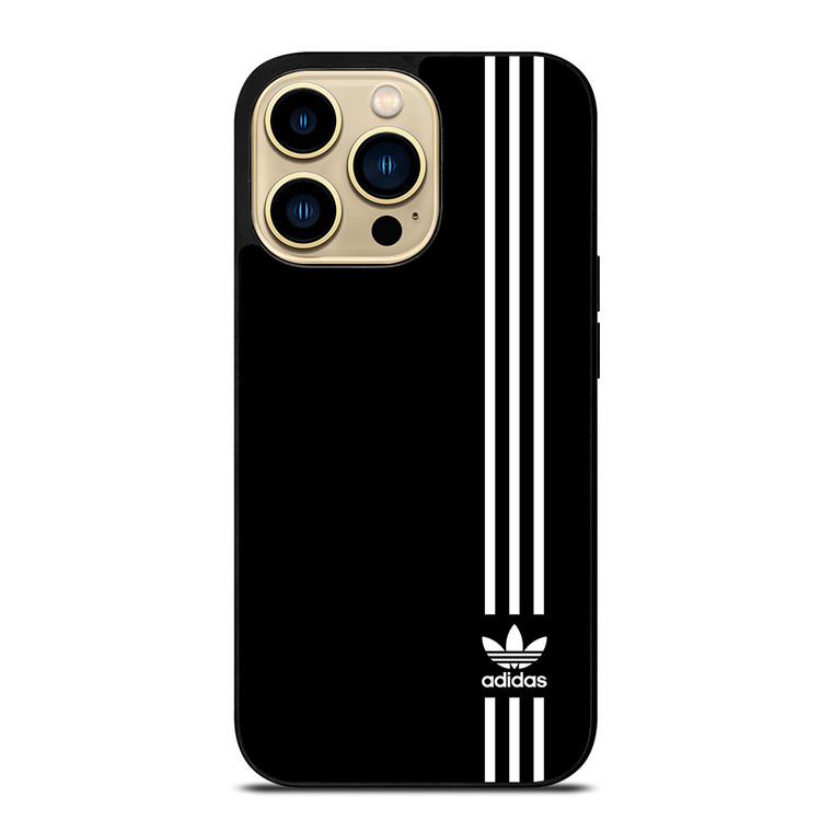 SUPERB ADIDAS LOGO BLACK iPhone 14 Pro Max Case Cover