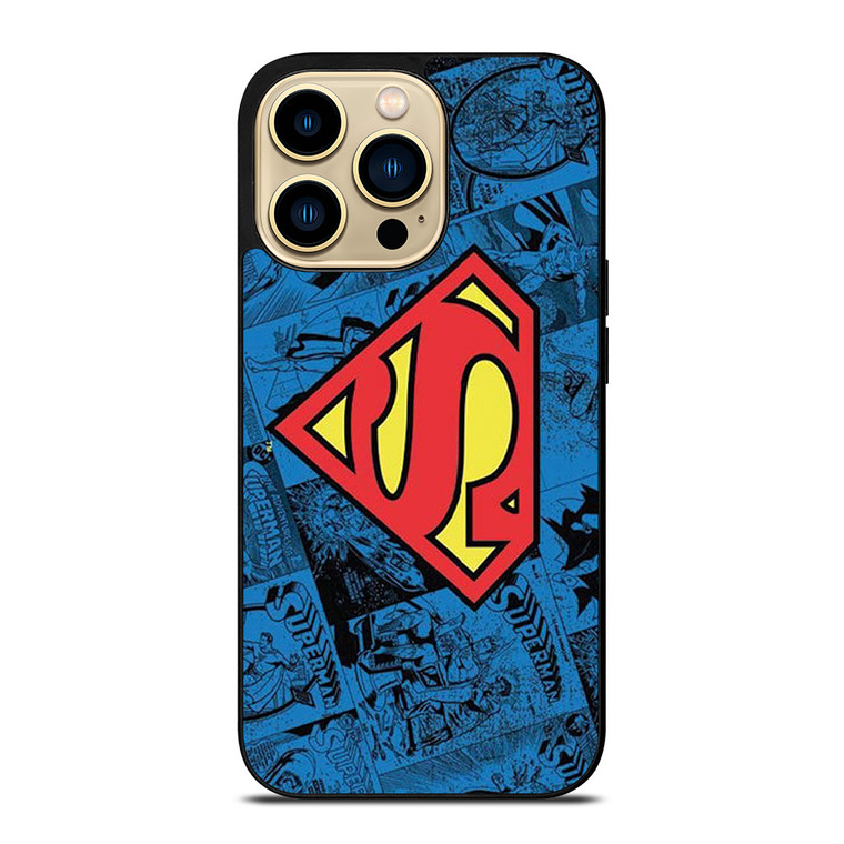 SUPERMAN DC COMIC LOGO iPhone 14 Pro Max Case Cover