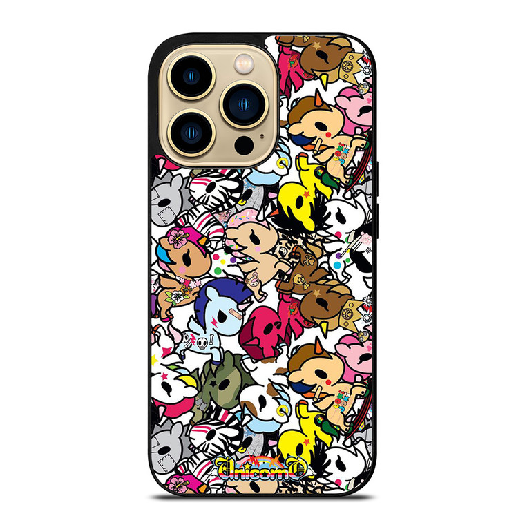 TOKIDOKI UNICORN COLLAGE iPhone 14 Pro Max Case Cover