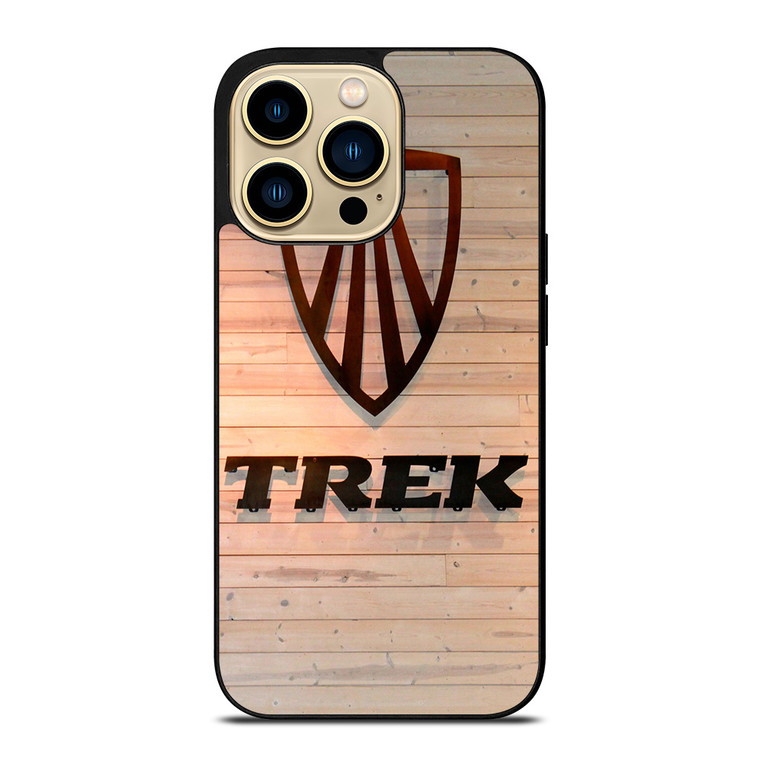 TREK BIKE WOODEN LOGO iPhone 14 Pro Max Case Cover