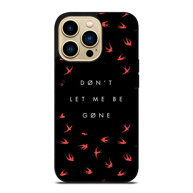 TWENTY ONE PILOTS DONT LET ME BE GONE iPhone 14 Pro Max Case Cover