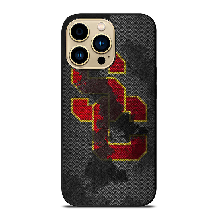 USC TROJANS RUSTY NFL iPhone 14 Pro Max Case Cover