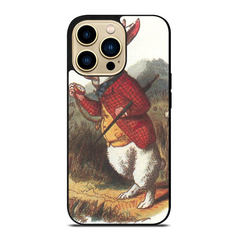 WHITE RABBIT ALICE IN WONDERLAND Disney iPhone 14 Pro Max Case Cover