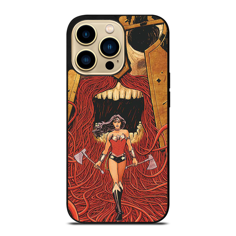 WONDER WOMAN CARTOON iPhone 14 Pro Max Case Cover