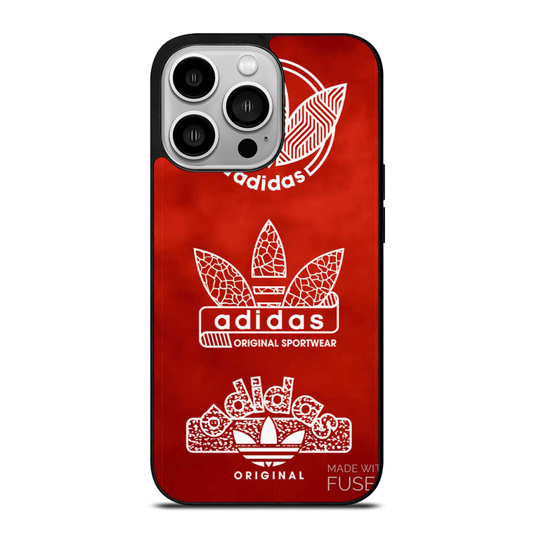 ADIDAS LOGO MADE WITH FUSED iPhone 14 Pro Case Cover