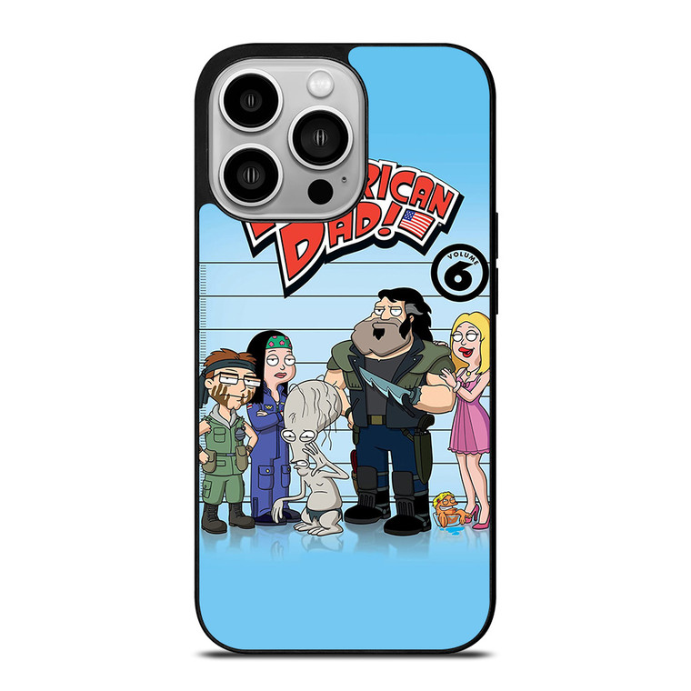 AMERICAN DAD CARTOON VOLUME 6 iPhone 14 Pro Case Cover