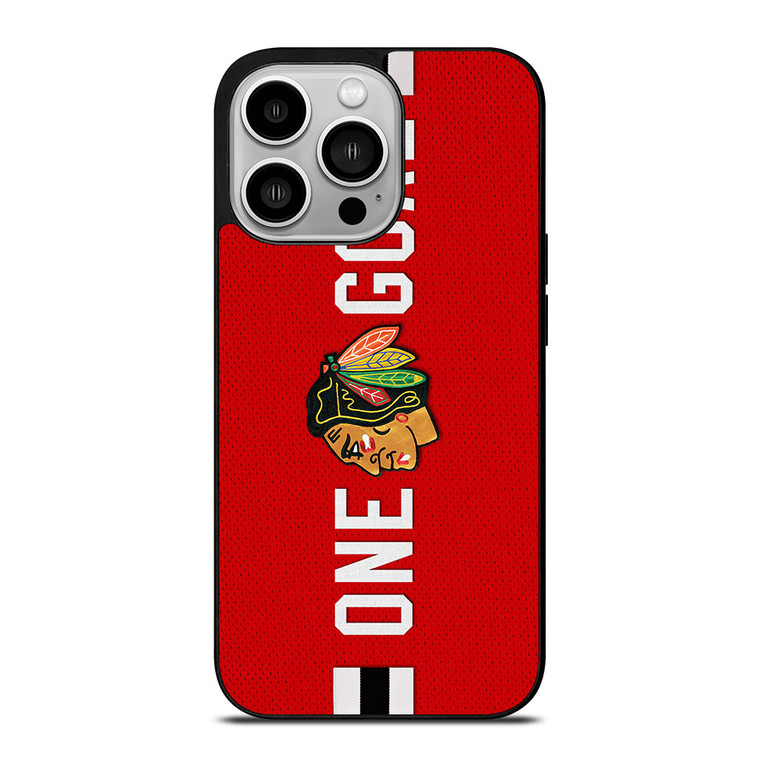 CHICAGO BLACKHAWKS ONE GOAL iPhone 14 Pro Case Cover