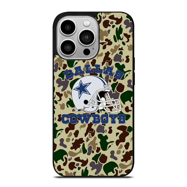 DALLAS COWBOYS CAMO BAPE iPhone 14 Pro Case Cover