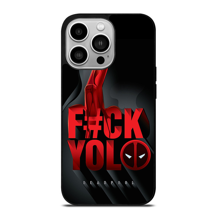 DEADPOOL YOLO iPhone 14 Pro Case Cover