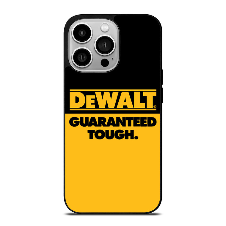 DEWALT GUARANTEED TOUGH LOGO iPhone 14 Pro Case Cover