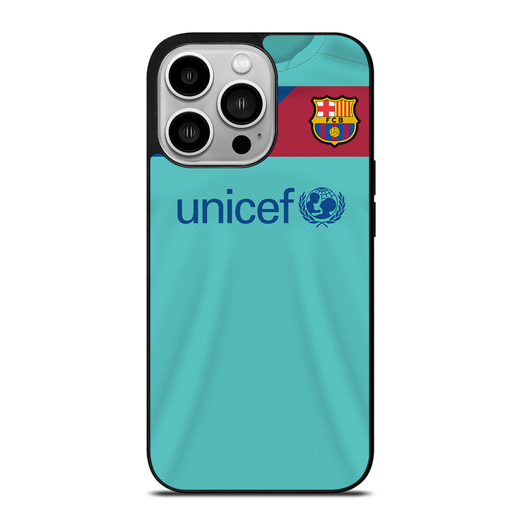 FC BARCELONA JERSEY AWAY iPhone 14 Pro Case Cover