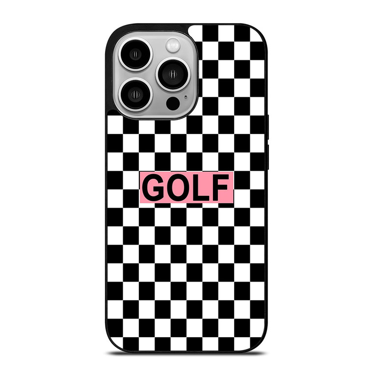 GOLF WANG BLACK WHITE PATTERN iPhone 14 Pro Case Cover