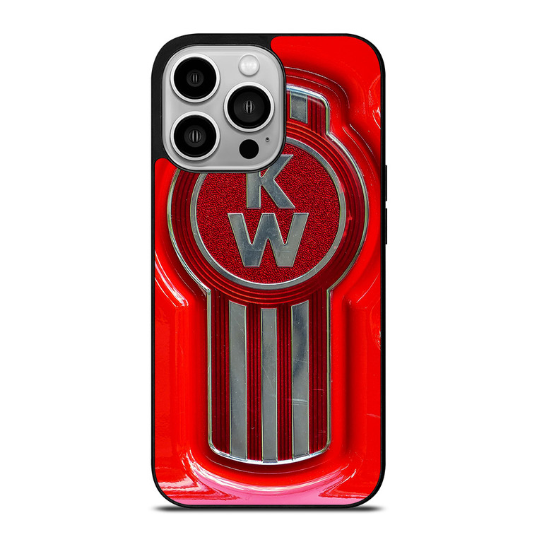 KENWORTH TRUCK LOGO RED iPhone 14 Pro Case Cover