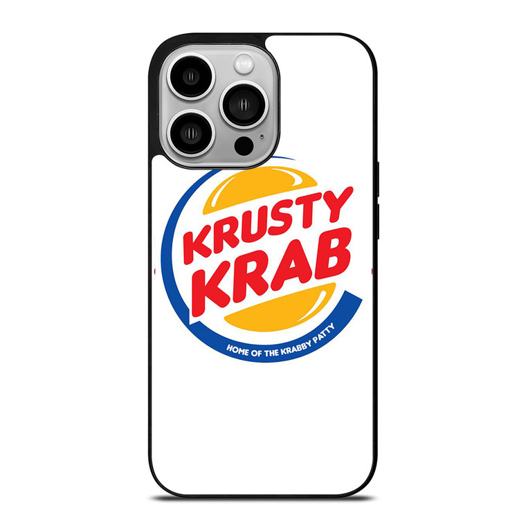 KRUSTY CRAB LOGO SPONGE BOB iPhone 14 Pro Case Cover