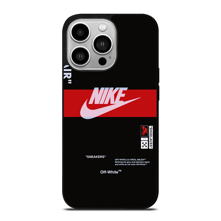 NIKE SHOES OFF WHITE iPhone 14 Pro Case Cover