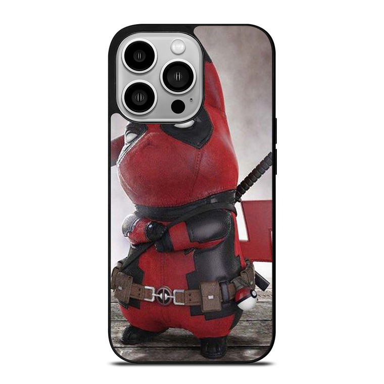 PIKACHU POKEMON DEADPOOL iPhone 14 Pro Case Cover