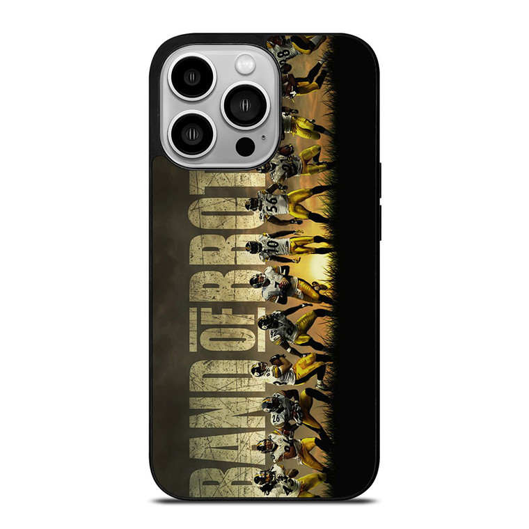 PITTSBURGH STEELERS BAND OF BROTHERS iPhone 14 Pro Case Cover