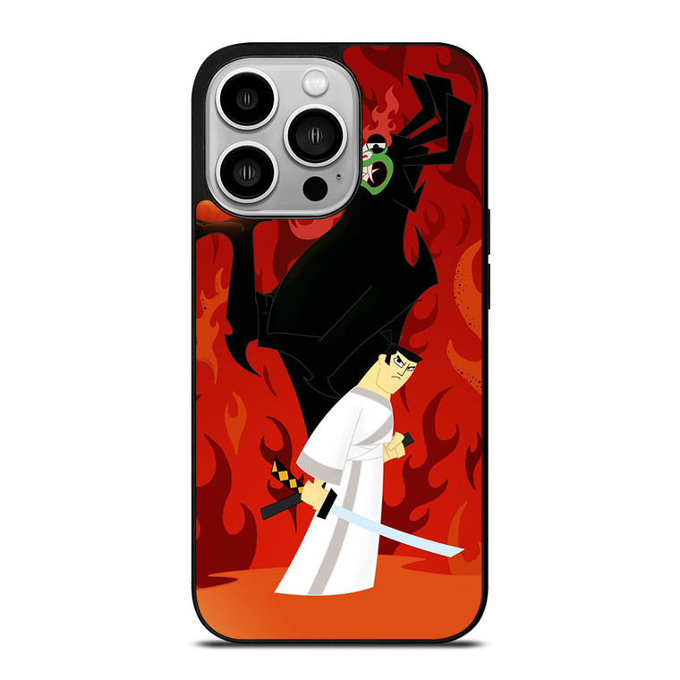 SAMURAI JACK BATTLE AKU iPhone 14 Pro Case Cover