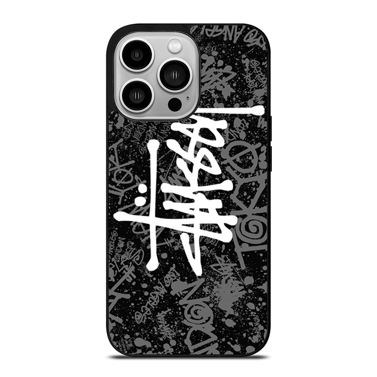 STUSSY ART iPhone 14 Pro Case Cover